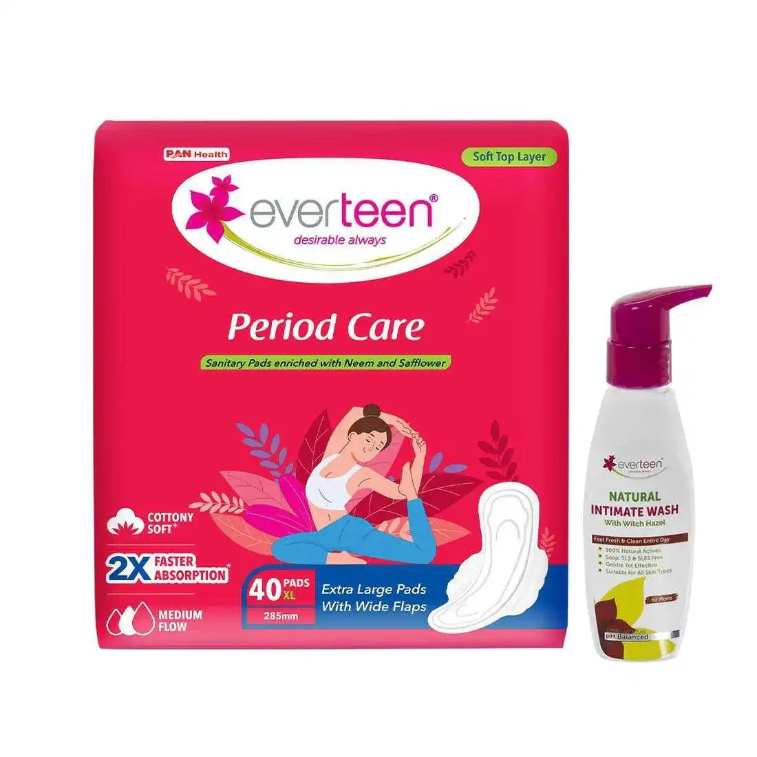 everteen-period-care-xl-soft-40-pads-and-witch-hazel-intimate-wash-105ml-everteen-neud-com-1