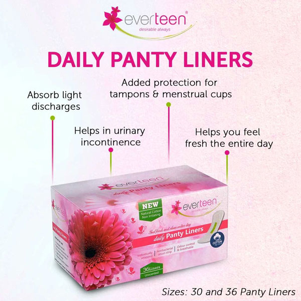 Buy everteen Daily Panty Liners